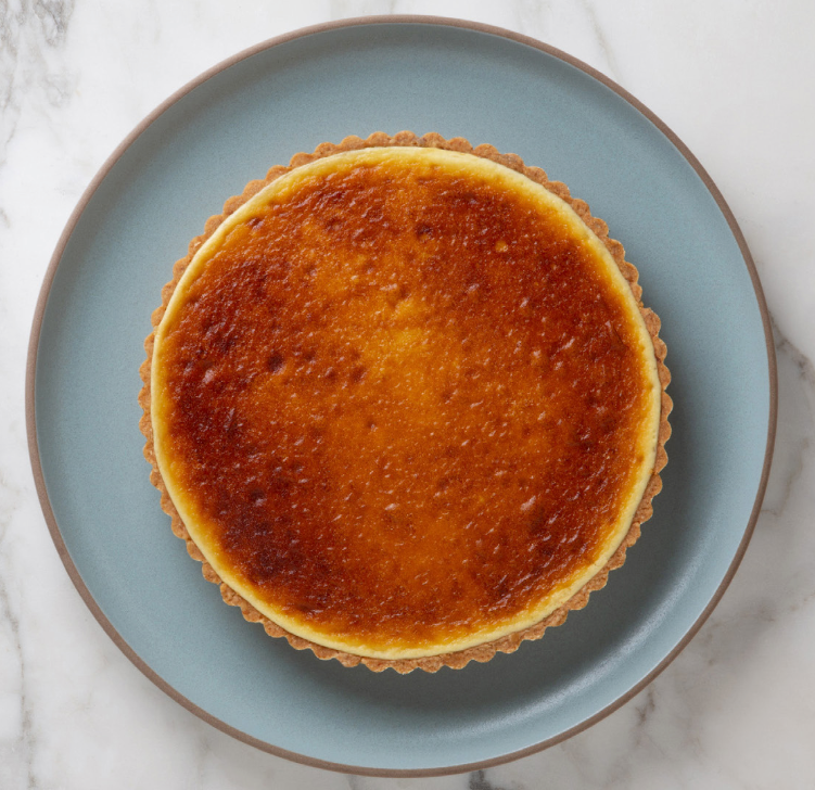 lemon tart with pine nut crust