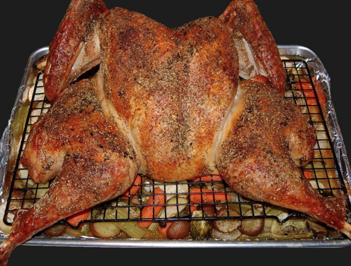 Thanksgiving Turkey (Spatchcock style), Stock and Gravy