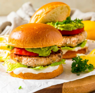 The Salmon Burger, salmon burgers, salmon patties