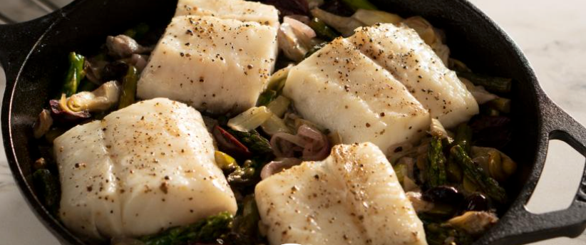 One-Pan Mediterranean Cod