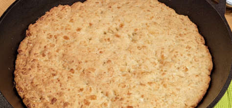 Soda Bread (no yeast) cast iron skillet