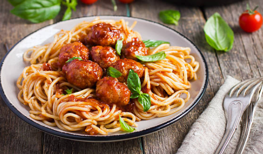 Spaghetti and Meatballs