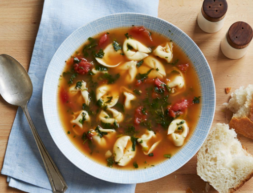 Spinach Tortellini Soup