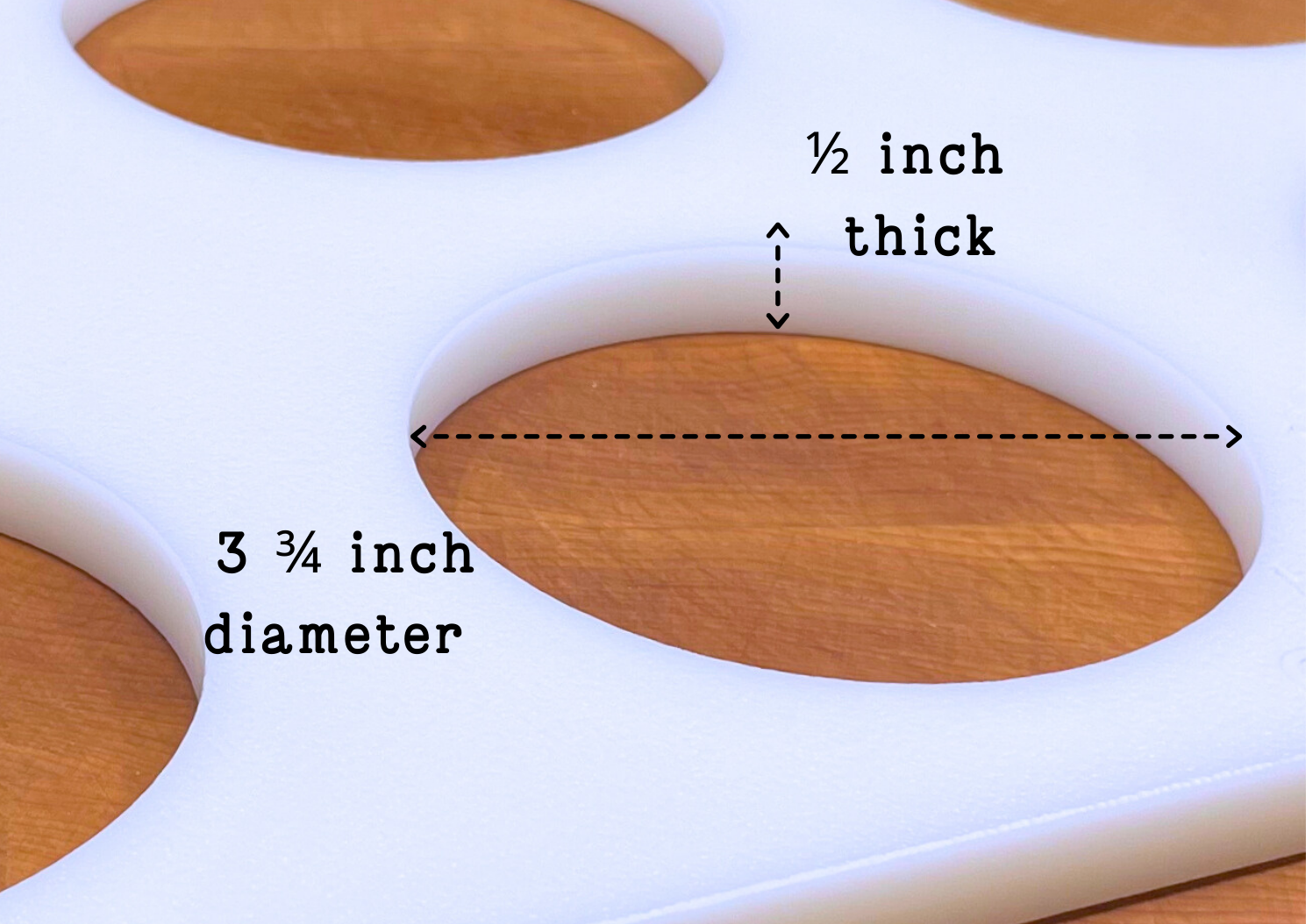 Be Cool 1/2" Burger Board - Nine Hole