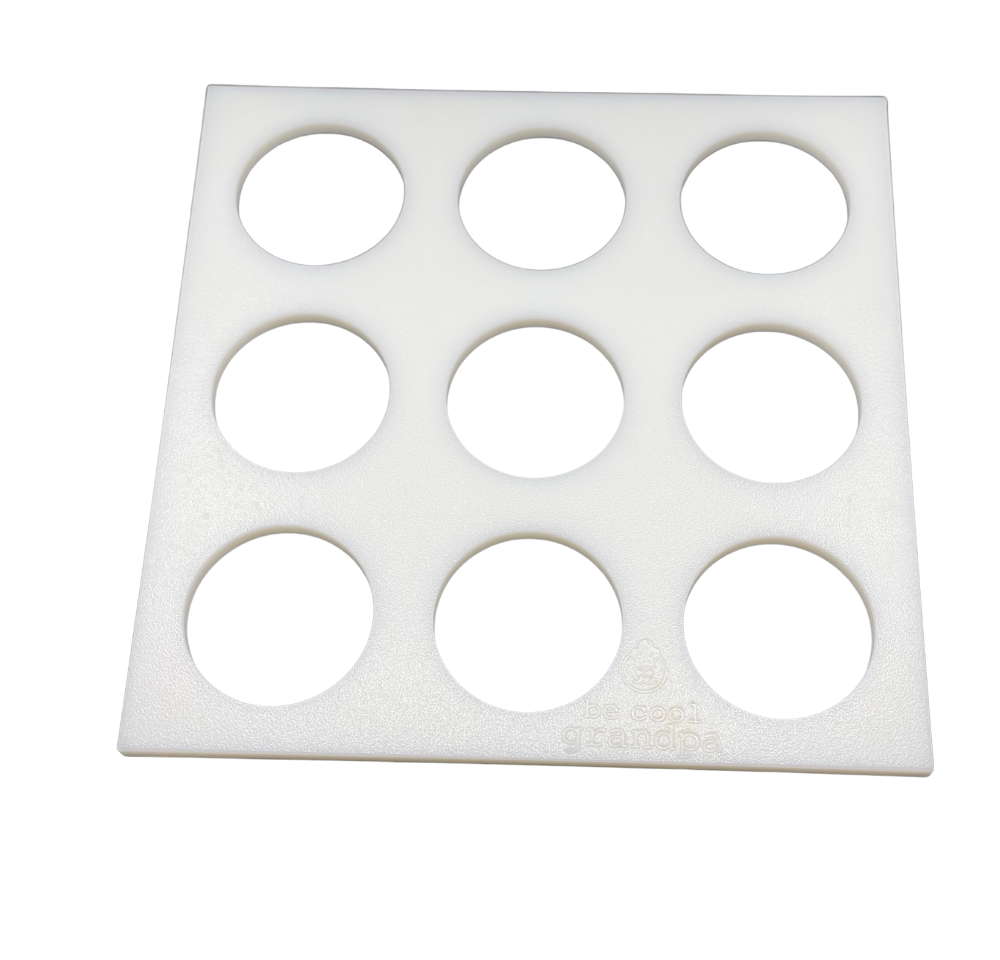 Be Cool 1/2" Burger Board - Nine Hole